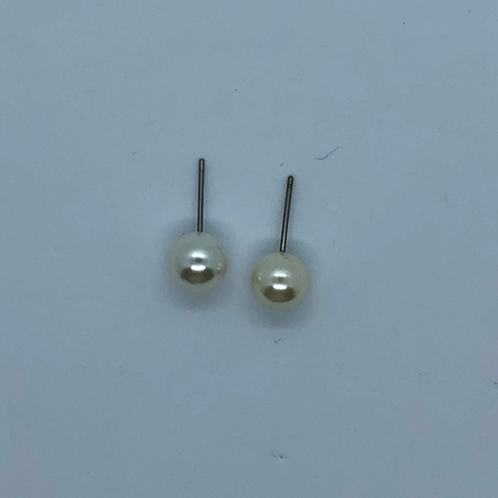 Faux Pearl Stud Earrings ( 3 for $15 )